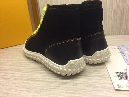 Fendi High-Top Fashion Men Shoes--004